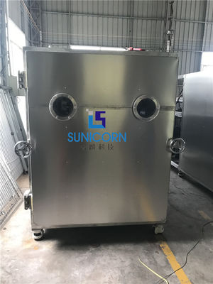 China nivel de limpieza fácil de la automatización del secador de helada del vacío de la comida de 100kg 10sqm alto proveedor