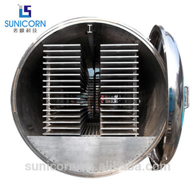 China Control de la temperatura excelente de gran capacidad liofilizado vacío de la máquina de la comida proveedor