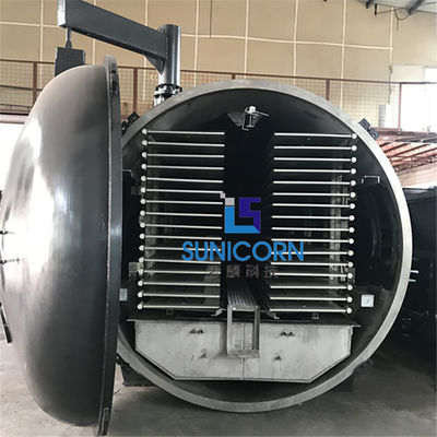 China Espaciamiento de la placa de los SS 304 industriales grandes del liofilizador del secador de helada que deja de lado ajustable proveedor