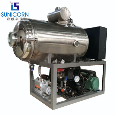 China liofilizador industrial de la capacidad 500kg, diseño más seco rotatorio de la cámara de helada proveedor