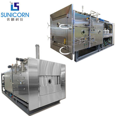 China equipo comercial de la liofilización de 10sqm 100kgs, secador de helada del vacío de la comida proveedor