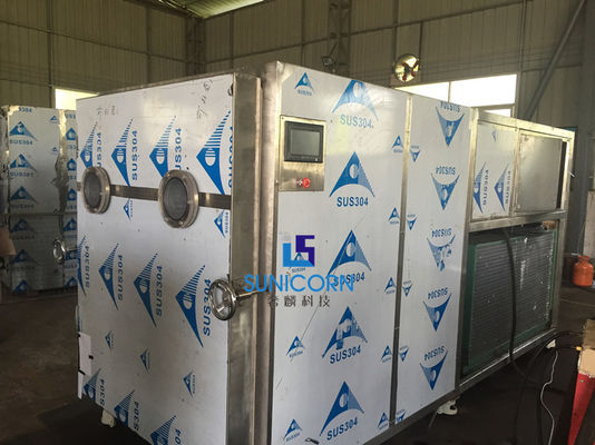 China control de la temperatura excelente de la máquina del secado al vacío de la capacidad de 10sqm 100kg proveedor